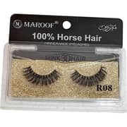 Maroof Handmade Eyelashes R08 Black