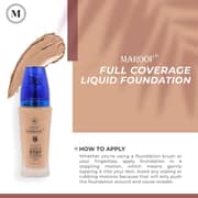 Maroof Full Coverage Liquid Foundation 07 Coffee