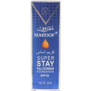 Maroof Full Coverage Liquid Foundation 03 Soft Beige