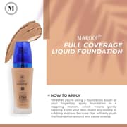 Maroof Full Coverage Liquid Foundation 06 Tortilla
