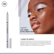 Maroof Soft Eye & Lip Liner Pencil 34 Silver