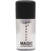 Maroof Magic Glitter Powder Eye Shadow 06 White Gold