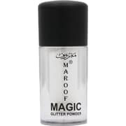 Maroof Magic Glitter Powder Eye Shadow 09 Pearl White