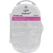 Maroof Hard Nail Tips 01 Clear