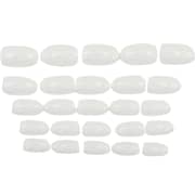 Maroof Hard Nail Tips 02 Off-White