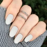 Maroof Hard Nail Tips 04 White
