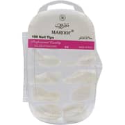 Maroof Hard Nail Tips 04 White