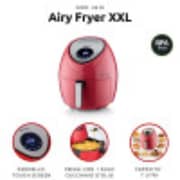 Ariete XXL Air Fryer, Digital, 7 Liter, 1800 Watt - Red- 4618