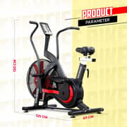 Sparnod Fitness Upright Air Exercise Bike - SAB-11