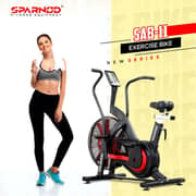 Sparnod Fitness Upright Air Exercise Bike - SAB-11