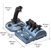 Thrustmaster TCA Captain Pack X Airbus Edition Set Racing Stimulator Black/Blue - 4460217
