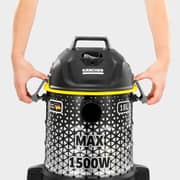 Karcher Dry Vacuum Cleaner Black - DVAC1500