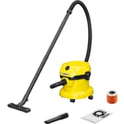 Karcher Wet & Dry Vacuum Cleaner Yellow/Black - WD2 PLUS