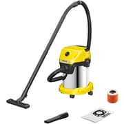Karcher Wet & Dry Vacuum Cleaner Yellow/Black - WD3SV