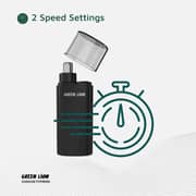 Green Lion Nose Pro Nose & Ear Hair Trimmer 2 Watts - GNNOSETMMRBK