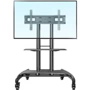 North Bayou Ergonomic Mobile TV Stand for 32-75Inch - NBER-AVA1500-60-1P