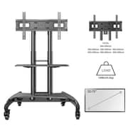 North Bayou Ergonomic Mobile TV Stand for 32-75Inch - NBER-AVA1500-60-1P