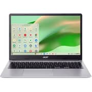 Acer Chromebook 315 (2021) Laptop - Intel Celeron-N4500 / 15.6inch FHD / 64GB Flash Storage / 4GB RAM / Shared Intel UHD Graphics / Chrome OS / English Keyboard / Sparkly Silver / International Version - [CB3154HC0BR]