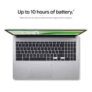 Acer Chromebook 315 (2021) Laptop - Intel Celeron-N4500 / 15.6inch FHD / 64GB Flash Storage / 4GB RAM / Shared Intel UHD Graphics / Chrome OS / English Keyboard / Sparkly Silver / International Version - [CB3154HC0BR]