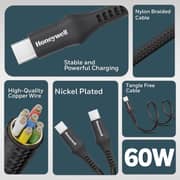 Honeywell USB-C To USB-C Cable 1.2m Black - HC000700