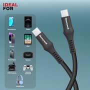 Honeywell USB-C To USB-C Cable 1.2m Black - HC000700