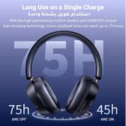Ugreen HiTune Max5C Wireless/Wired Over Ear Headphone Black