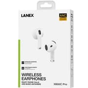 Lanex 4th Edition Wireless Earphone White