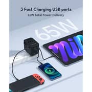Ravpower 3-Port Travel Charger Black - PD PIONEER + RP-CB1033 3-in-1 Cable