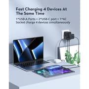 Ravpower 3-Port Travel Charger Black - PD PIONEER + RP-CB1033 3-in-1 Cable