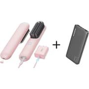 Tymo Portable Hair Straightening Brush 28 Watts - TYHC122PPK + PB106 Horizon10E Power Bank
