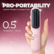 Tymo Portable Hair Straightening Brush 28 Watts - TYHC122PPK + PB106 Horizon10E Power Bank