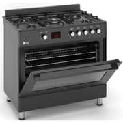 Purity Gas Cooker 90 cm -5 Burners -Black - FRGG9050 BL