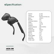 Green Lion Barcelona Smart Audio Glasses Black - GNBARSMTGLSBK