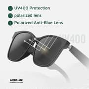 Green Lion Barcelona Smart Audio Glasses Black - GNBARSMTGLSBK