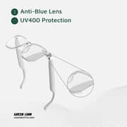Green Lion Hamburg Smart Audio Glasses White - GNHMBSMTGLSWH