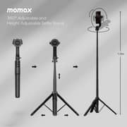 Momax 1-Snap Pole Magnetic Selfie Stick Black - KM17D
