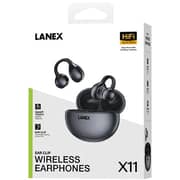 Lanex Ear Clip Wireless Earphone Gray - X11