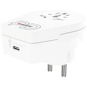 Skross EUROPE USB-C Travel Adapter White- 1500290