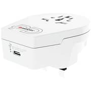 Skross WORLD to UK USB-C Reavel Adapter White - 1500291