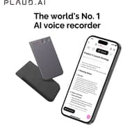 PLAUD AI NOTE Voice Recorder with MagSafe Case Black - PLD-64G-BL