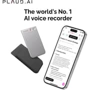 PLAUD AI NOTE Voice Recorder with MagSafe Case Silver - PLD-64G-SI