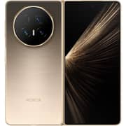 Honor Magic V5 5G 512GB 16GB RAM Dawn Gold Dual Sim Smartphone with Free Gifts (Bose Revolve + Magic Pen + Honor Magnetic Case), Comes with 1 year screen damange warranty - Pre-order