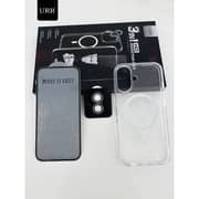 URR 3-in-1 HD Protection Bundle Set Clear iPhone 16 - BK01