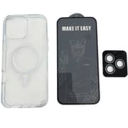 URR 3-in-1 HD Protection Bundle Set Clear iPhone 16 Pro Max - BK07