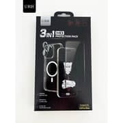 URR 3-in-1 HD Protection Bundle Set Clear iPhone 16 Pro Max - BK07