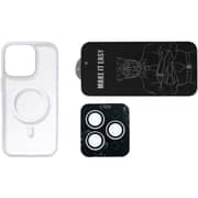 URR 3-in-1 Privacy HD Protection Bundle Set Clear iPhone 16 Pro - BK13