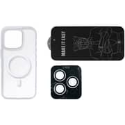 URR 3-in-1 Privacy HD Protection Bundle Set Clear iPhone 16 Pro Max - BK14