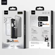 URR 3-in-1 Privacy HD Protection Bundle Set Clear iPhone 16 Pro Max - BK14