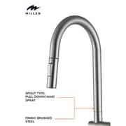 Millen Single Lever Kitchen Faucet Mixer 1pc - MMF202BR