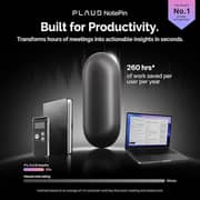 Plaud Notepin AI Voice Recorder Cosmic Gray - NB-100